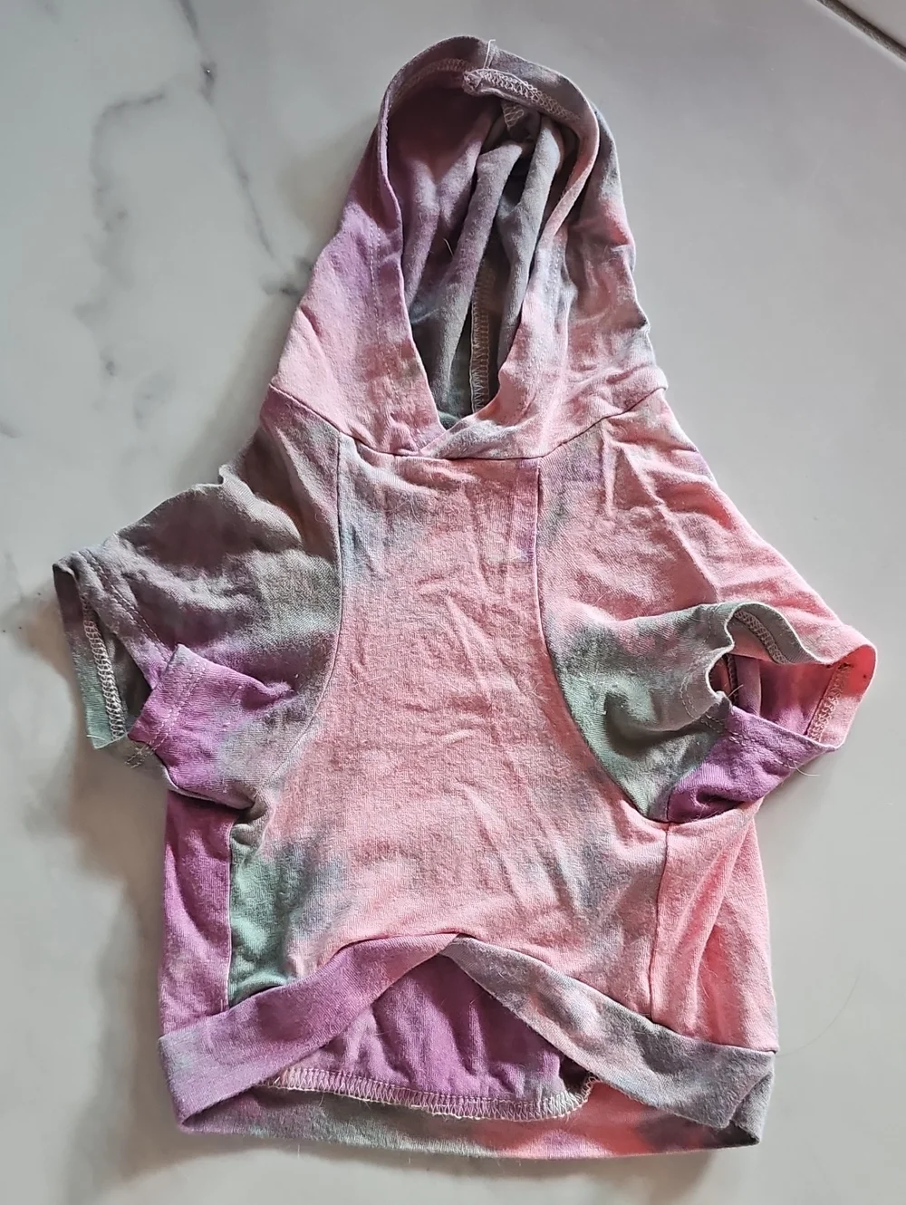 Tie-Dye Doggy Hoodie Tee